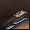 Apple iPhone 17 Pro Kılıf M-safe Şarj Özellikli Karbon Fiber Tasarımlı Benks Knight ArmorPro Kevlar Kapak