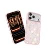 Apple iPhone 17 Pro Kılıf M-safe Şarj Özellikli Çiçek Tasarımlı Mutural Flower Serisi Kapak