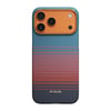 Apple iPhone 17 Pro Kılıf M-safe Şarj Özellikli Aramid Karbon Fiber Pitaka Sunset 2.0 California Dream Serisi Kapak