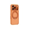 Apple iPhone 17 Pro Kılıf M-Safe Şarj Özellikli Airbag Tasarımlı Standlı AmazingThing Titan Pro MagSpin Kapak