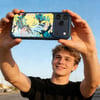 Apple iPhone 17 Pro Kılıf M-safe Şarj Özellikli 3D Baskılı Tasarım Mutural Graffiti Serisi Kapak