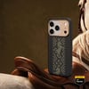 Apple iPhone 17 Pro Kılıf M-safe Şarj Özellikli Karbon Fiber Tasarımlı Benks Knight ArmorPro Kevlar Kapak