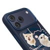 Apple iPhone 17 Pro Kılıf M-safe Şarj Özellikli 3D Baskılı Tasarım Mutural The Cat Serisi Kapak