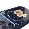 Apple iPhone 17 Pro Kılıf M-safe Şarj Özellikli 3D Baskılı Tasarım Mutural The Dog Serisi Kapak