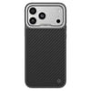 Apple iPhone 17 Pro Kılıf M-safe Şarj Özellikli O-Ring Kajsa Carbon Fiber Serisi Kapak
