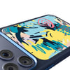 Apple iPhone 17 Pro Kılıf M-safe Şarj Özellikli 3D Baskılı Tasarım Mutural Graffiti Serisi Kapak