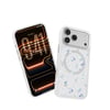 Apple iPhone 17 Pro Kılıf M-safe Şarj Özellikli Metal Standlı Sıvı Silikon Lenyes CK223 Kapak