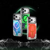 Apple iPhone 17 Pro Kılıf M-Safe Şarj Özellikli Airbag Tasarımlı Standlı AmazingThing Titan Pro MagSpin Kapak