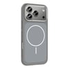 Apple iPhone 17 Pro Kılıf M-Safe Şarj Özellikli Metal Kamera Çerçeveli Zore Sanremo Silikon Kapak