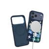 Apple iPhone 17 Pro Kılıf M-safe Şarj Özellikli Parlayan Simli Zore Okso Kapak