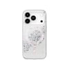 Apple iPhone 17 Pro Kılıf M-safe Şarj Parlak Kristal Desenli Coehl Crystelle Kapak