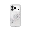 Apple iPhone 17 Pro Kılıf M-safe Şarj Parlak Kristal Desenli Coehl Crystelle Kapak
