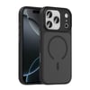 Apple iPhone 17 Pro Kılıf Mat Arka Yüzey Wireless Şarj Özellikli Zore Flet M-safe Kapak