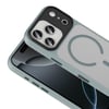 Apple iPhone 17 Pro Kılıf Mat Arka Yüzey Wireless Şarj Özellikli Zore Flet M-safe Kapak
