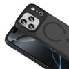 Apple iPhone 17 Pro Kılıf Mat Arka Yüzey Wireless Şarj Özellikli Zore Flet M-safe Kapak