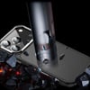 Apple iPhone 17 Pro Kılıf Mat Transparan Karbon Fiber Görünümlü Wlons Marin Kapak