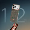 Apple iPhone 17 Pro Kılıf Raptic 2in1 Bundle Kit Aramid Skin Destiny Serisi Stand ve Karbon Kapak