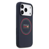 Apple iPhone 17 Pro Kılıf Redbull Orjinal Lisanslı M-safe Şarj Özellikli Kırmızı Halka ve Logo Silikon Kapak