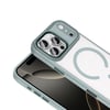 Apple iPhone 17 Pro Kılıf Wireless Şarj Özellikli Zore Krom M-safe Silikon Kapak