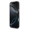 Apple iPhone 17 Pro Max Kılıf DKNY Orjinal Lisanslı M-safe Şarj Özellikli PU Deri Kabartmalı Kapak