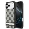 Apple iPhone 17 Pro Max Kılıf DKNY Orjinal Lisanslı M-safe Şarj Özellikli 3D Yazılı Metal Logolu Kapak