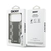 Apple iPhone 17 Pro Max Kılıf DKNY Orjinal Lisanslı M-safe Şarj Özellikli 3D Yazılı Checkered Pattern Kapak