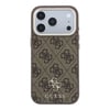 Apple iPhone 17 Pro Max Kılıf Guess Orjinal Lisanslı M-safe Şarj Özellikli Small 4G Classic Logolu Kapak