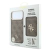 Apple iPhone 17 Pro Max Kılıf Guess Orjinal Lisanslı M-safe Şarj Özellikli 4G Büyük Metal Logolu Kartlıklı Kapak