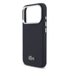 Apple iPhone 17 Pro Max Kılıf Lacoste Orjinal Lisanslı M-Safe Şarj Özellikli PVC Pike Desenli Arka Yüzey İkonik Timsah Dokuma Logolu Kapak