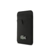 Apple iPhone 17 Pro Max Kılıf Lacoste Orjinal Lisanslı M-safe Şarj Özellikli PU Pike Desenli Metal Logolu Kartlıklı Kapak
