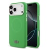 Apple iPhone 17 Pro Max Kılıf Lacoste Orjinal Lisanslı M-safe Şarj Özellikli İkonik Logolu Metal Kamera Çerçeveli Silikon Kapak