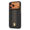 Apple iPhone 17 Pro Max Kılıf M-safe Şarj Özellikli Raptic Aramid Skin Rise Serisi 24 Ayar Altın Kaplamalı Karbon Kapak