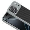 Apple iPhone 17 Pro Max Kılıf M-Safe Şarj Özellikli Karbon Fiber Görünümlü Zore Truva Silikon Kapak