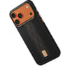 Apple iPhone 17 Pro Max Kılıf M-safe Şarj Özellikli Raptic Aramid Dual Rise Serisi 24 Ayar Altın Kaplamalı Karbon Kapak