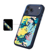 Apple iPhone 17 Pro Max Kılıf M-safe Şarj Özellikli 3D Baskılı Tasarım Mutural Graffiti Serisi Kapak