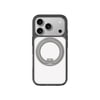 Apple iPhone 17 Pro Max Kılıf M-Safe Şarj Özellikli Airbag Tasarımlı Standlı AmazingThing Titan Pro MagSpin Kapak