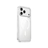 Apple iPhone 17 Pro Max Kılıf M-safe Şarj Özellikli Wiwu CS-202 Crystal Shield Pro Serisi Anti Yellowing Sert PC Kapak