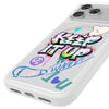 Apple iPhone 17 Pro Max Kılıf M-safe Şarj Özellikli 3D Baskılı Tasarım Mutural Graffiti Serisi Kapak