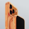 Apple iPhone 17 Pro Max Kılıf M-Safe Şarj Özellikli Airbag Tasarımlı Standlı AmazingThing Titan Pro MagSpin Kapak
