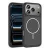 Apple iPhone 17 Pro Max Kılıf M-Safe Şarj Özellikli Metal Kamera Çerçeveli Zore Sanremo Silikon Kapak