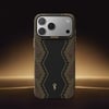 Apple iPhone 17 Pro Max Kılıf M-safe Şarj Özellikli Raptic Aramid Skin Scepter Serisi Karbon Kapak