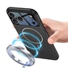 Apple iPhone 17 Pro Max Kılıf M-safe Şarj Özellikli Çift Parçalı Zore Napoli Kapak