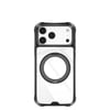 Apple iPhone 17 Pro Max Kılıf M-safe Şarj Özellikli Parmak Ring Standlı Airbag Tasarımlı Mutural Obsidian Serisi Kapak