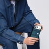 Apple iPhone 17 Pro Max Kılıf M-safe Şarj Özellikli Aramid Karbon Fiber Pitaka Flora in Grid Serisi Kapak