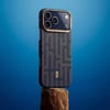 Apple iPhone 17 Pro Max Kılıf M-safe Şarj Özellikli Raptic Aramid Skin Serisi Karbon Kapak