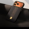 Apple iPhone 17 Pro Max Kılıf M-safe Şarj Özellikli Raptic Aramid Dual Rise Serisi 24 Ayar Altın Kaplamalı Karbon Kapak