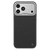 Apple iPhone 17 Pro Max Kılıf M-safe Şarj Özellikli O-Ring Kajsa Carbon Fiber Serisi Kapak