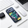 Apple iPhone 17 Pro Max Kılıf M-safe Şarj Özellikli 3D Baskılı Tasarım Mutural Graffiti Serisi Kapak