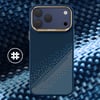 Apple iPhone 17 Pro Max Kılıf M-safe Şarj Özellikli Raptic Aramid Dual Serenity Serisi Karbon Kapak