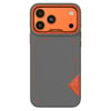Apple iPhone 17 Pro Max Kılıf M-safe Şarj Özellikli O-Ring Metal Kamera Çerçeveli Kajsa Matrix Collection Kapak